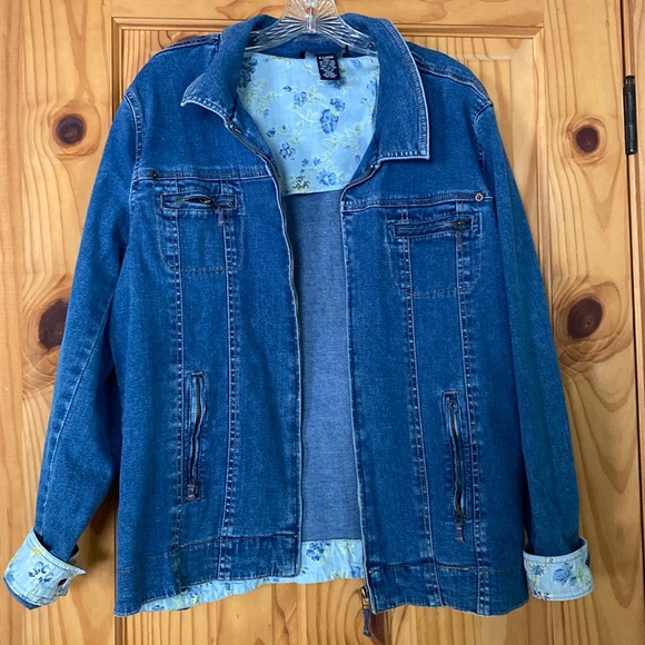 vintage denim jacket - Picture 1 of 4